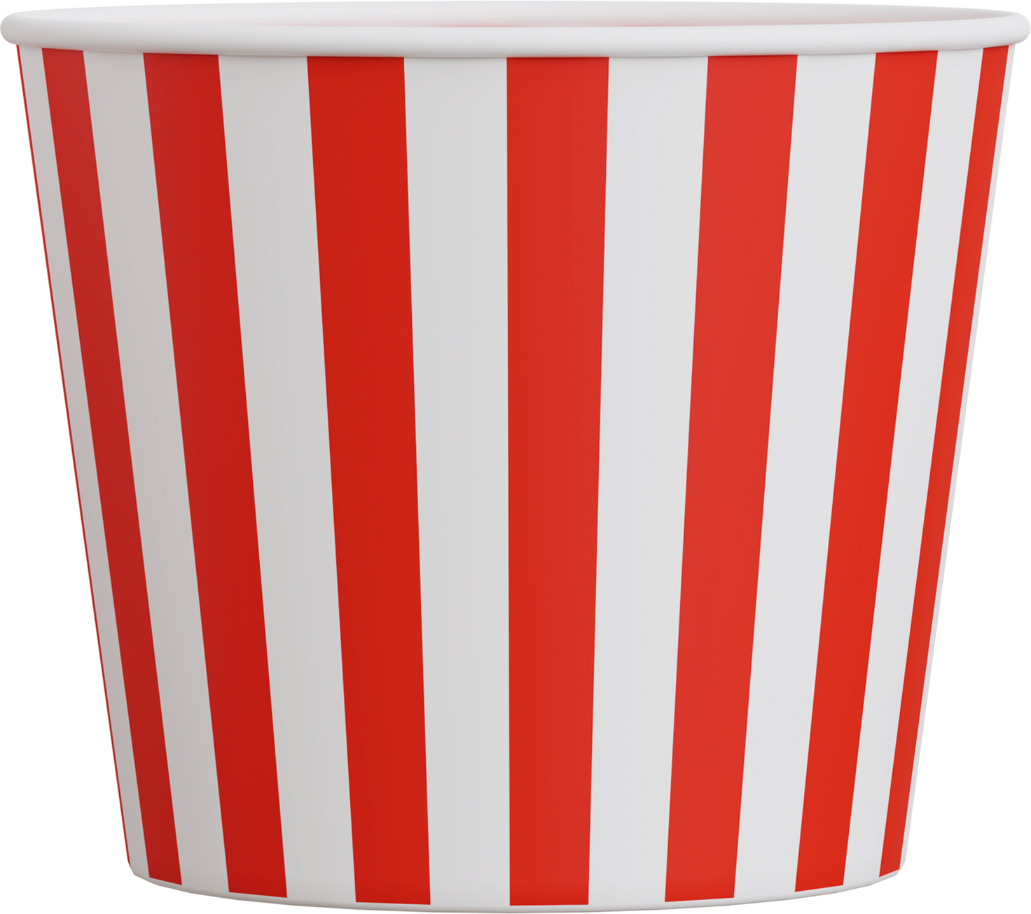 bucket popcorn striped